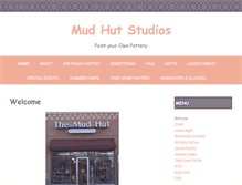 Tablet Screenshot of mudhutstudios.com